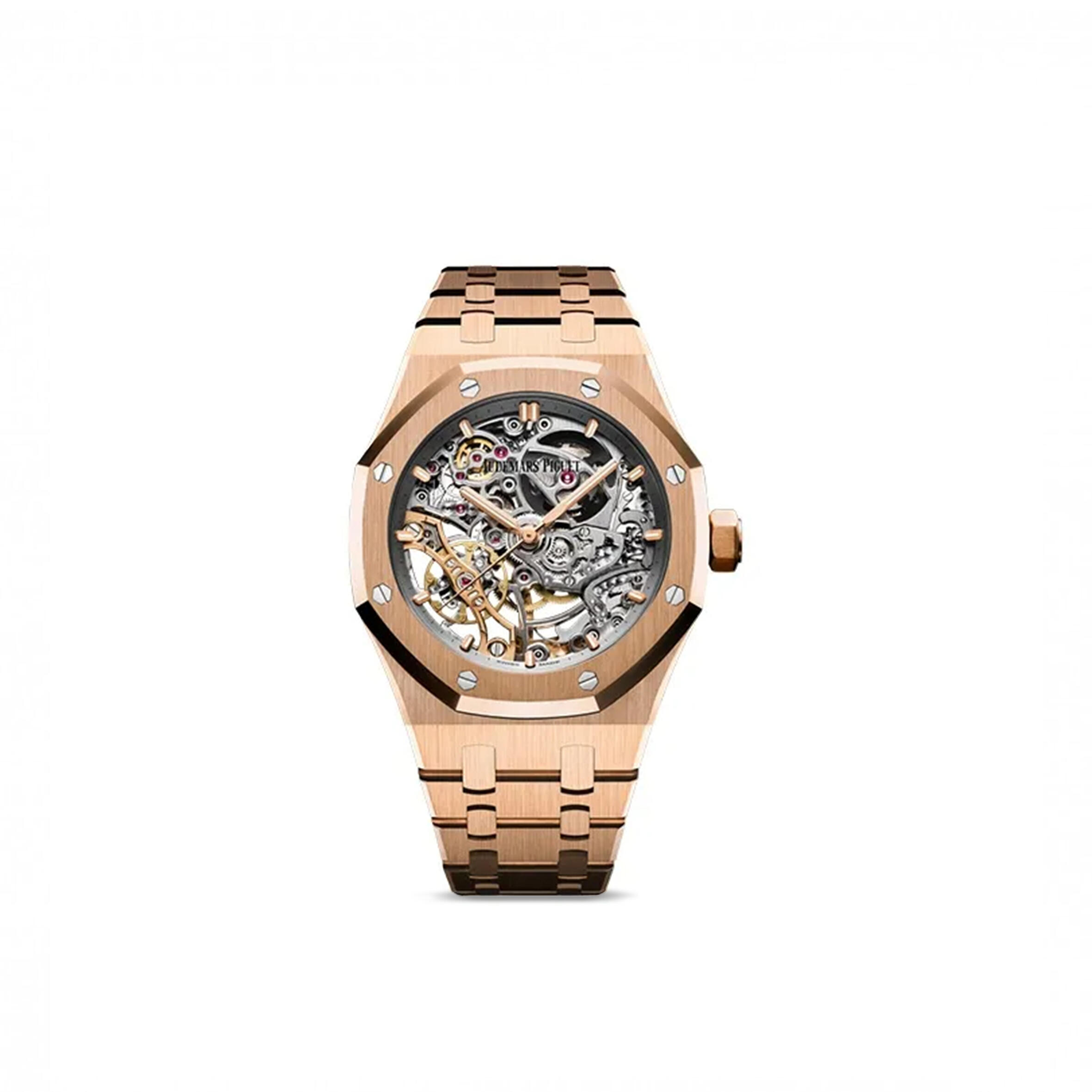 audemars p1g*et royal oak double Ba1an*e 37mm wheel openworked 15467or